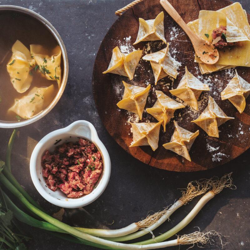 sopa de woton - receta ma kin café - cursos cocina asiática en Valencia