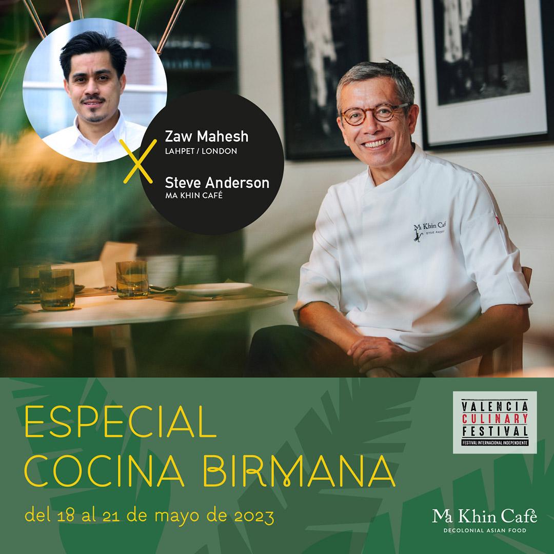 Especial Cocina Birmana en Ma Khin Café: Dónde comer en Valencia cocina del sudeste asiático con sello de autor