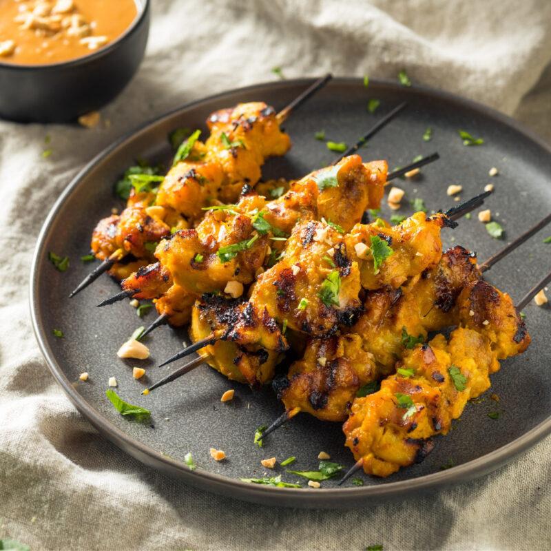 pollo satay