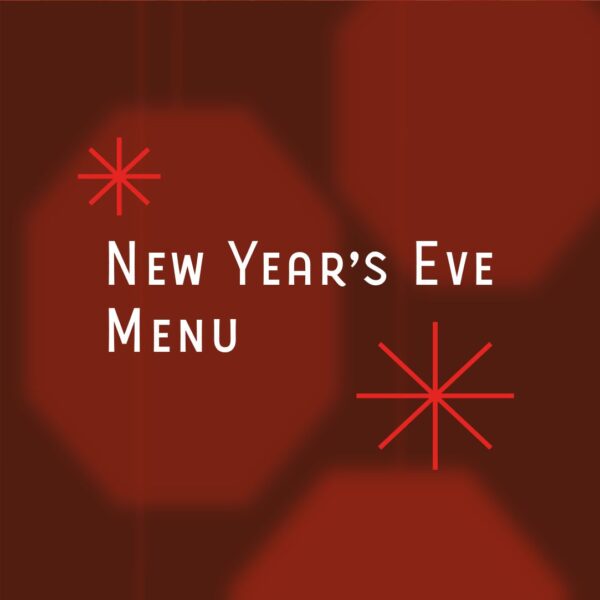 New Year's Eve Menu